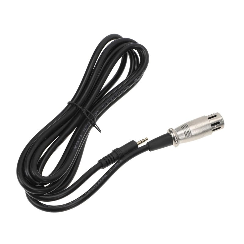 Professional XLR Female to Audio Cable 3 Feet Black for Microphone Speaker Console - Image 1